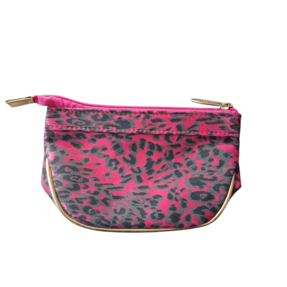Candie's Pink and Black Leopard Print Women's Bag - Picture 2 of 4